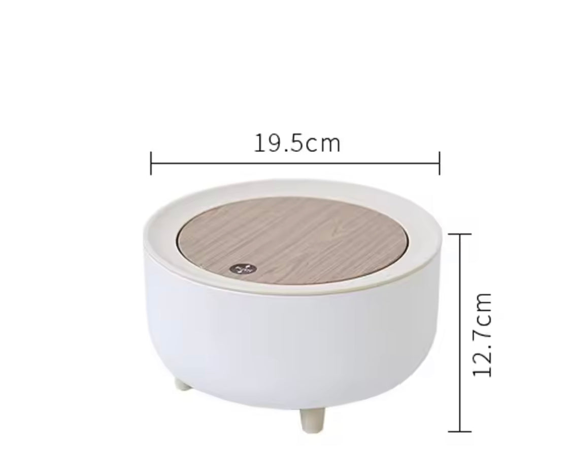 Nordic Press Desktop Trash Can, Creative Desktop Dust Bin, Bedroom Bedside Trash Can With Lid Nordic Press Desktop Trash Can, Creative Desktop Dust Bin, Bedroom Bedside Trash Can With Lid